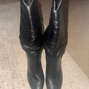 Banana Republic Elegant Black Heeled Boots
